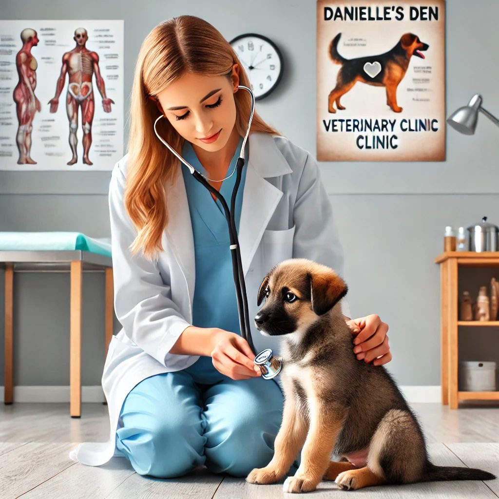 Distemper in dogs, canine distemper, distemper in puppies, distemper in adult dogs, canine distemper symptoms, distemper treatment, distemper prevention, dog vaccinations, distemper recovery, veterinary care for dogs, dog health, Danielles Den Veterinary Clinic, dog virus, dog immune system, puppy distemper, adult dog distemper, dog disease, pet vaccinations, dog illness, vet clinic consultation,